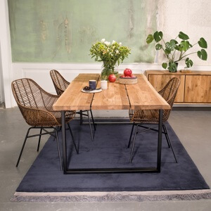 Oslo Oak Dining Table 160cm